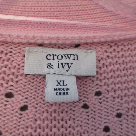 Crown and Ivy Bubblegum Cardigan - Picture 4 of 8
